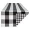 DII® 108" Reversible Gingham & Buffalo Check Table Runner